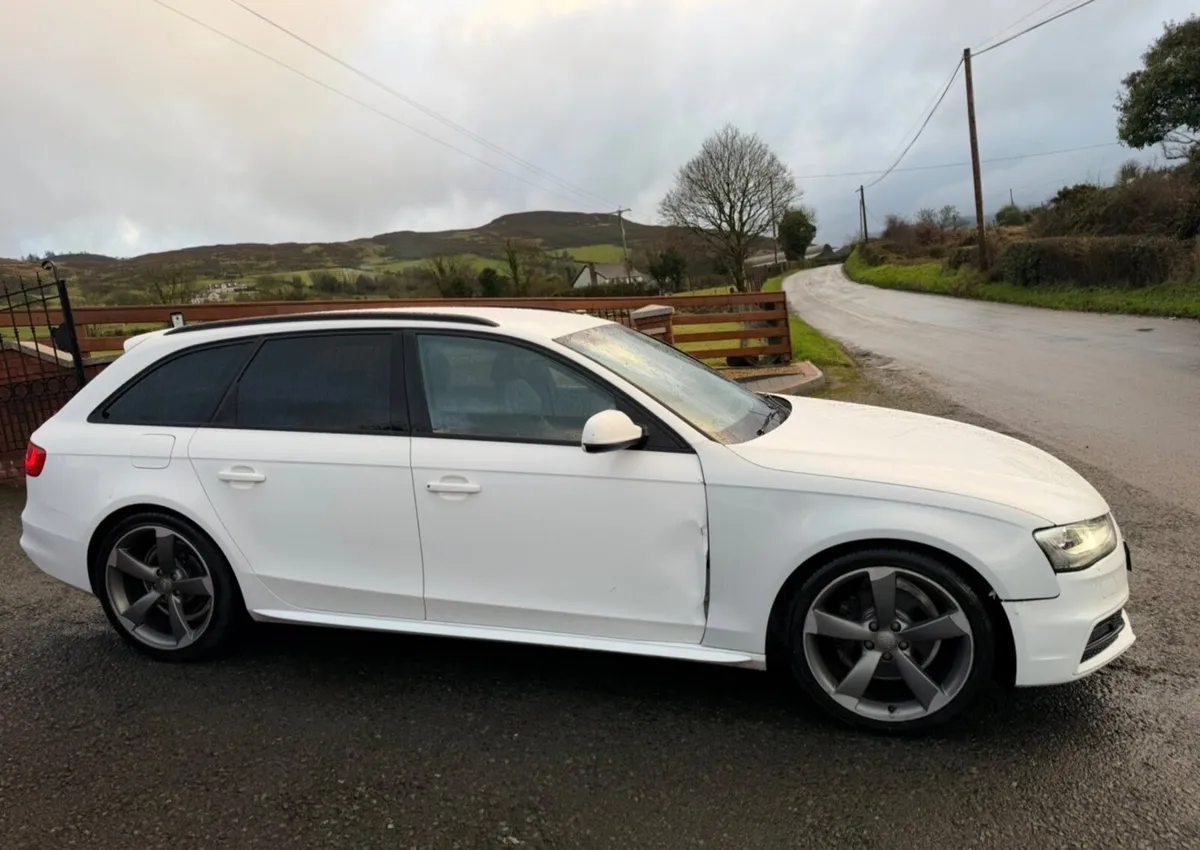 2014 Audi A4 S Line Black edition - Image 2