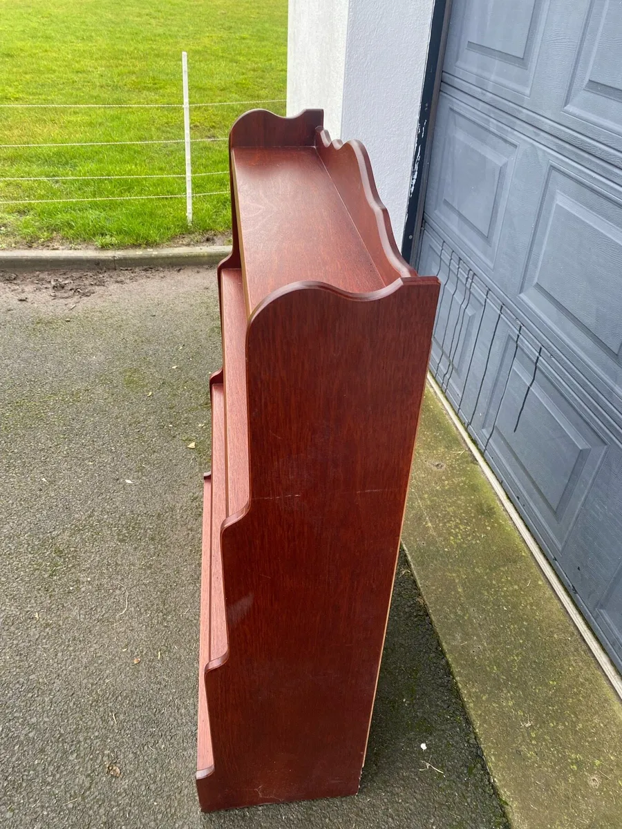 Mahogany bookcase - Image 4