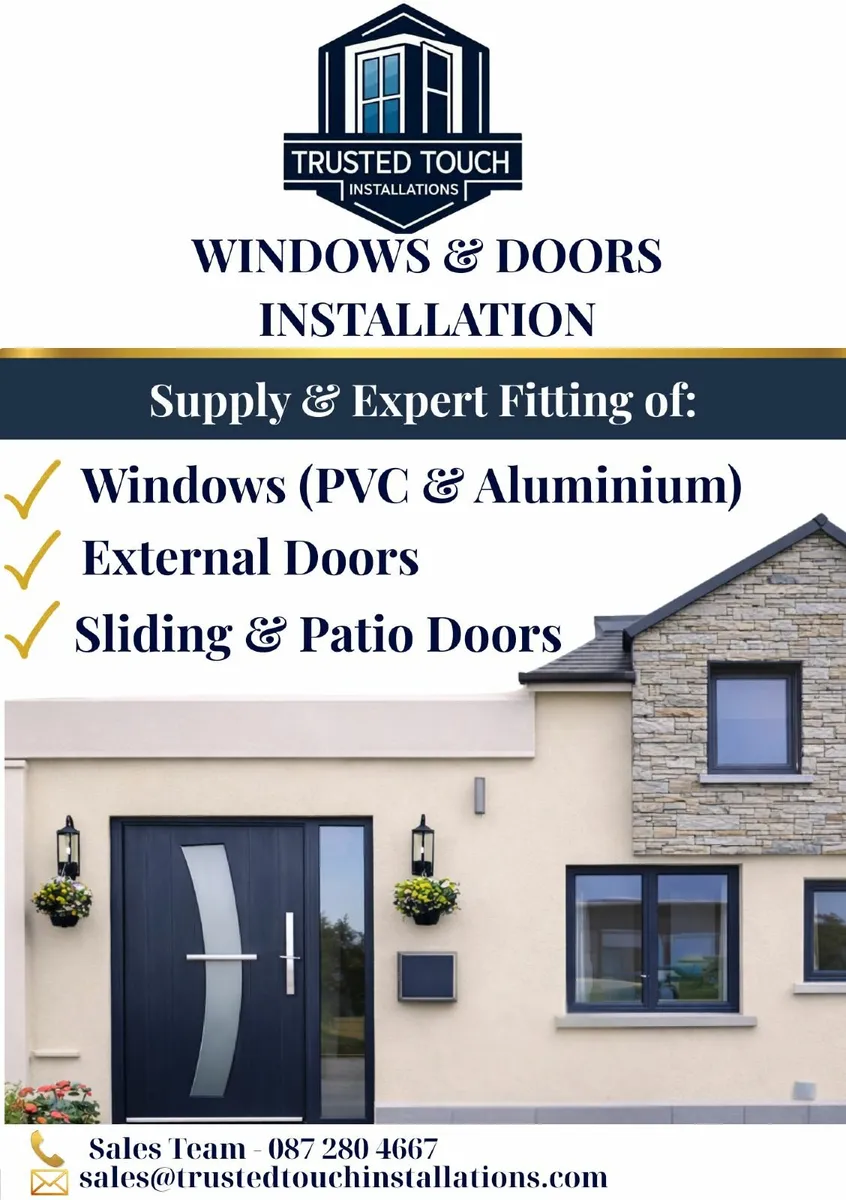Windows and Doors Installation - Supply and Fit - Image 1