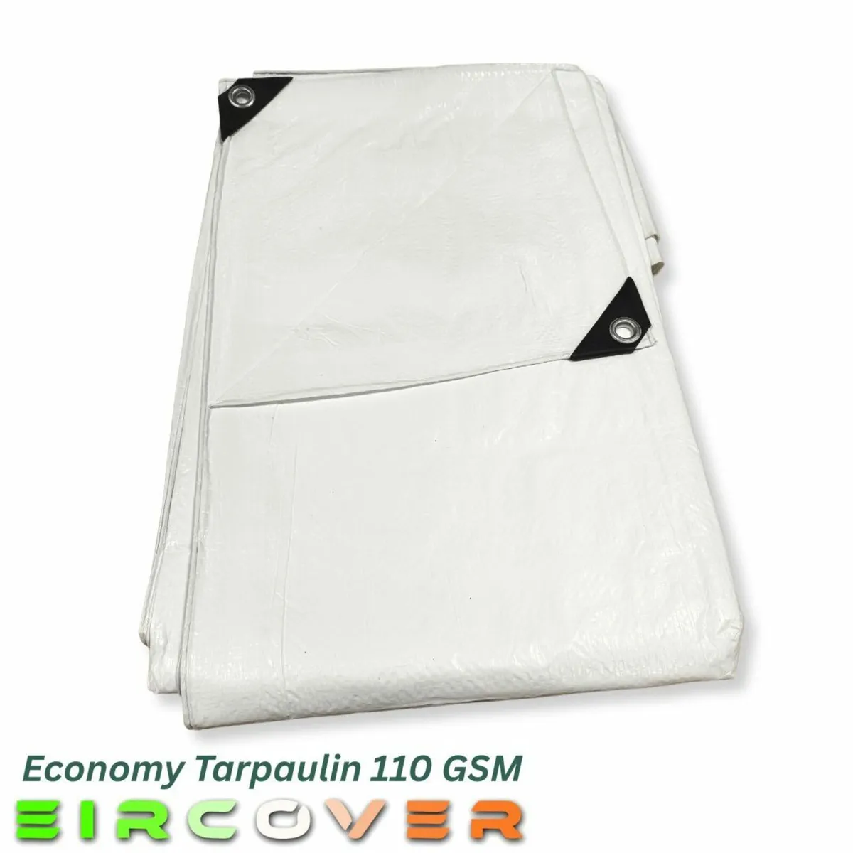 Economy Tarpaulin 3.6m x 5.4 (12' - 18') 110 gsm - Image 1