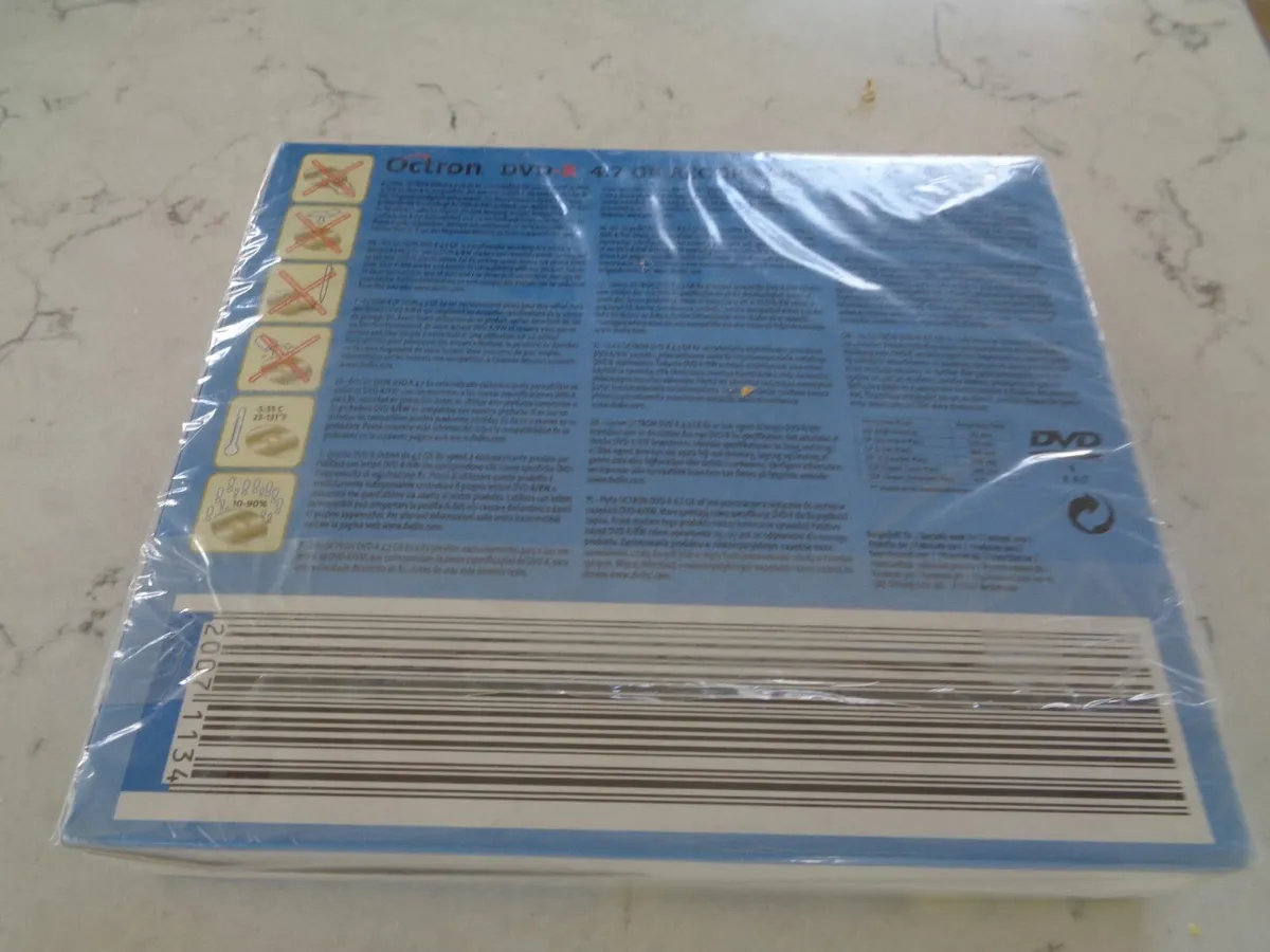 "Octron" Recordable DVD's x 5 for Sale - Image 3