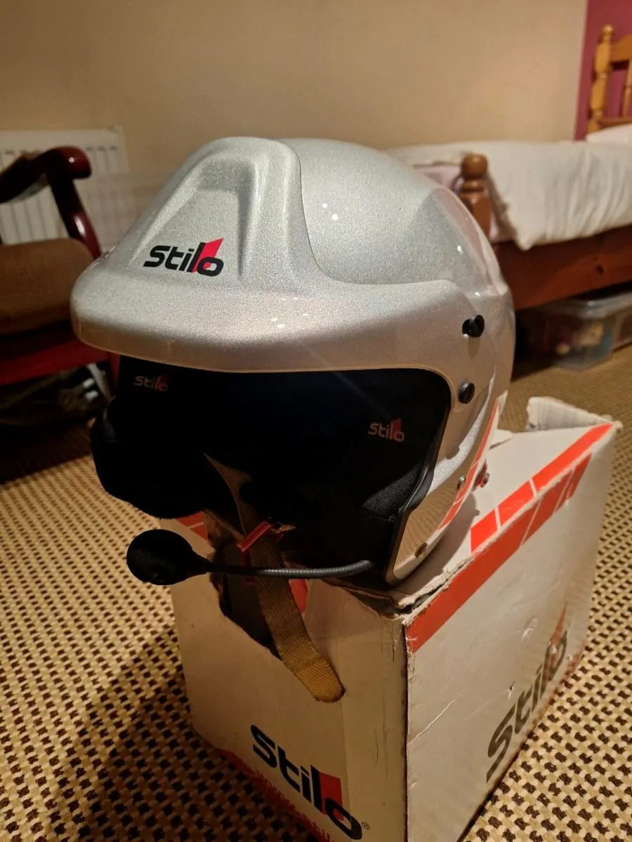 Rally suit, helmet, boots, etc - Image 1