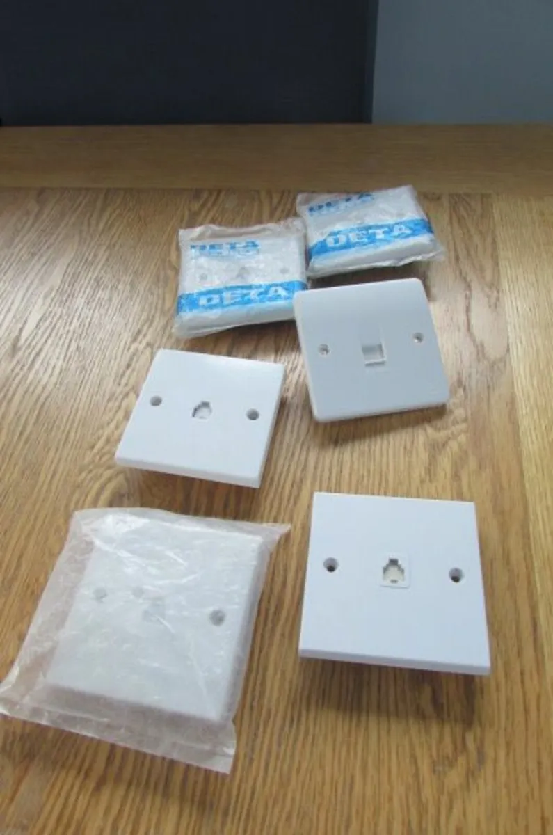 Telephone Socket Outlet x 6 for Sale - Image 1