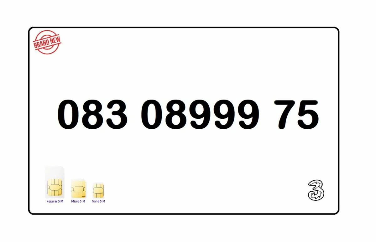 ⭐ Easy number sim card vip gold silver rare mobile - Image 1