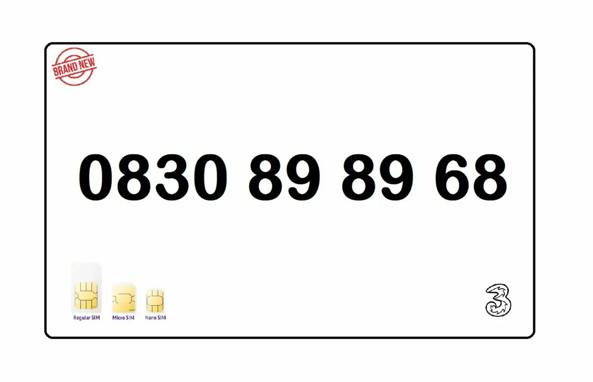 ⭐ Easy number sim card vip gold silver rare mobile - Image 1