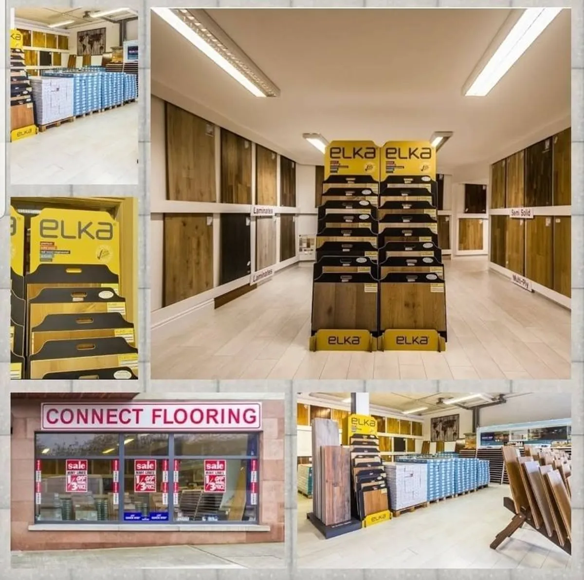 15 mm engineered Herringbone washed oak - Image 2