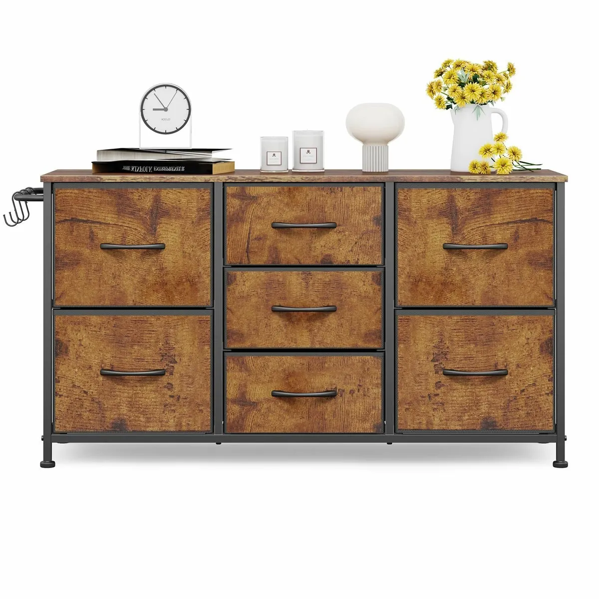 Chest of Drawers Bedroom - Hallway Rustic Clothes - Image 4