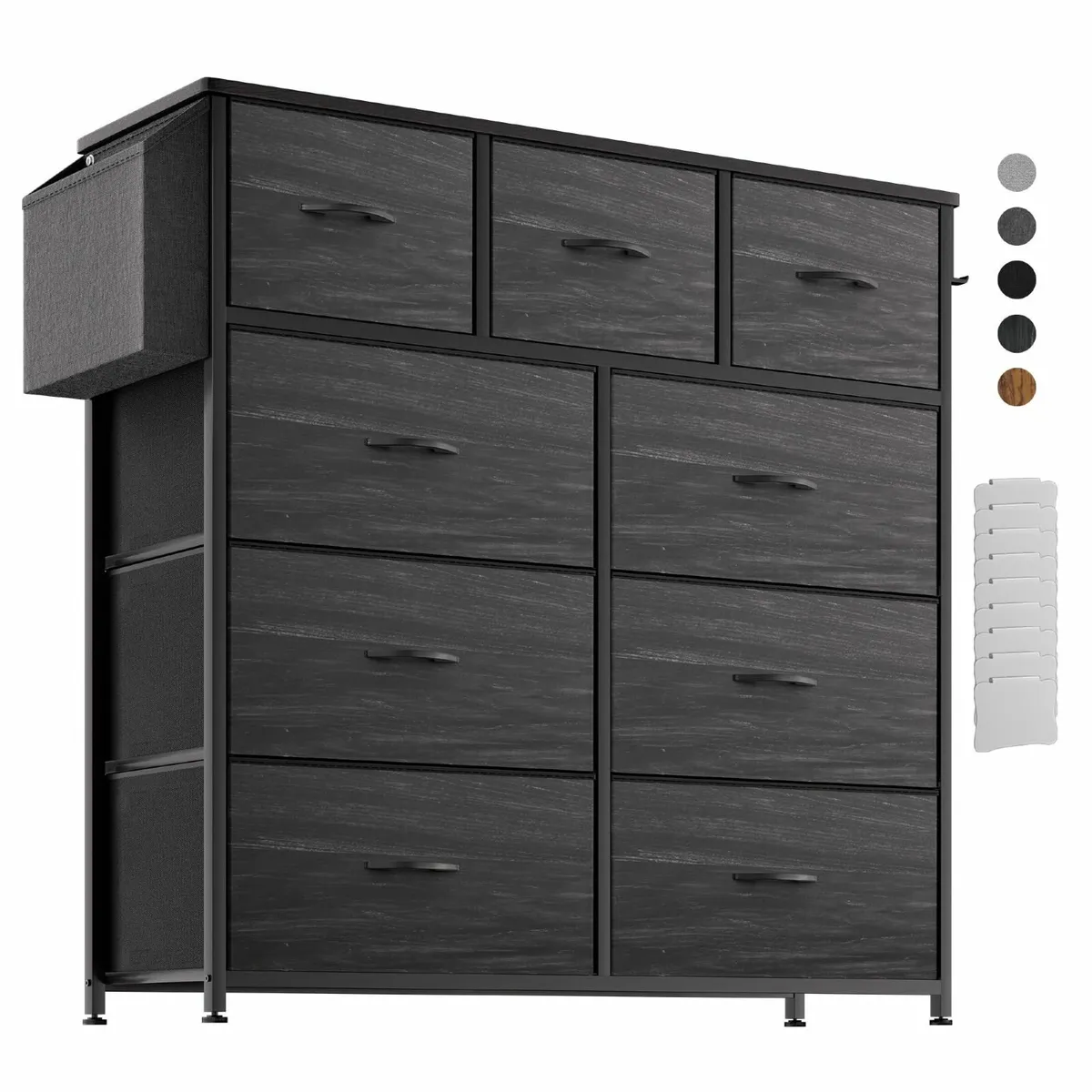 Fabric Chest of Drawers - Canvas Storage Unit - Image 1