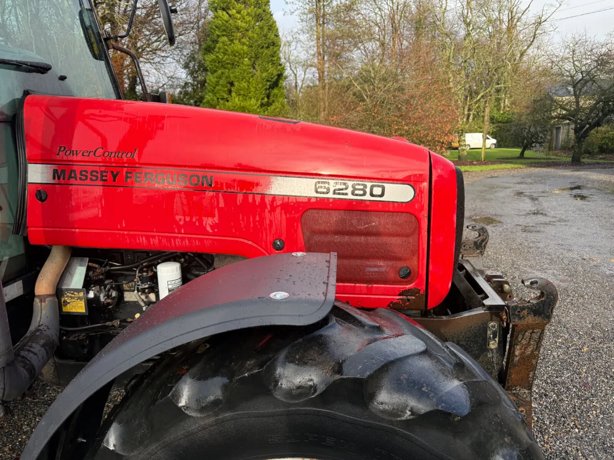 2001 Massey 6280 Dynashift 40k €16250 Plus Vat - Image 3