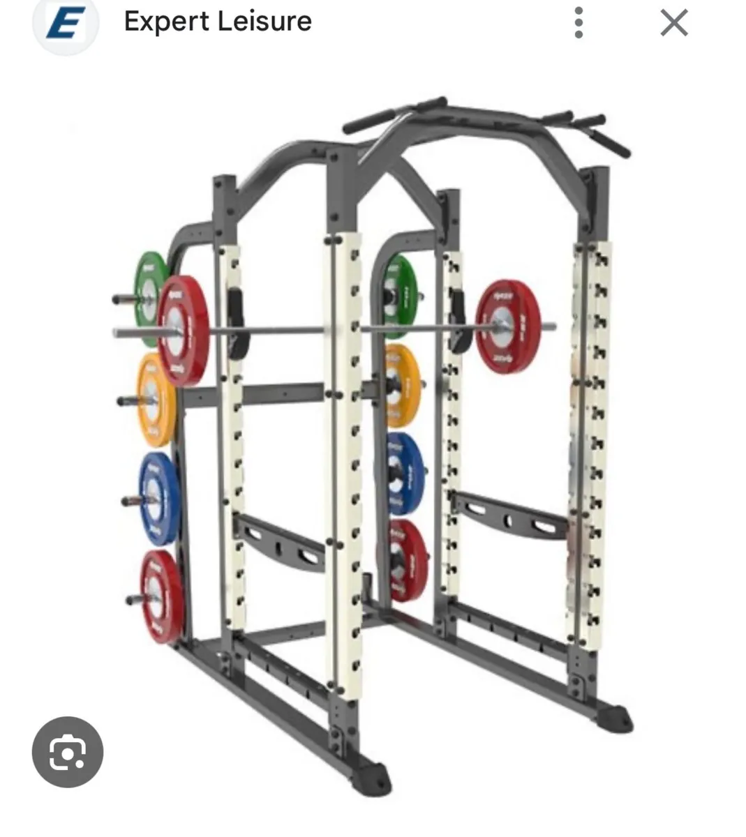 Indigo fitness rack & matching bench - Image 1