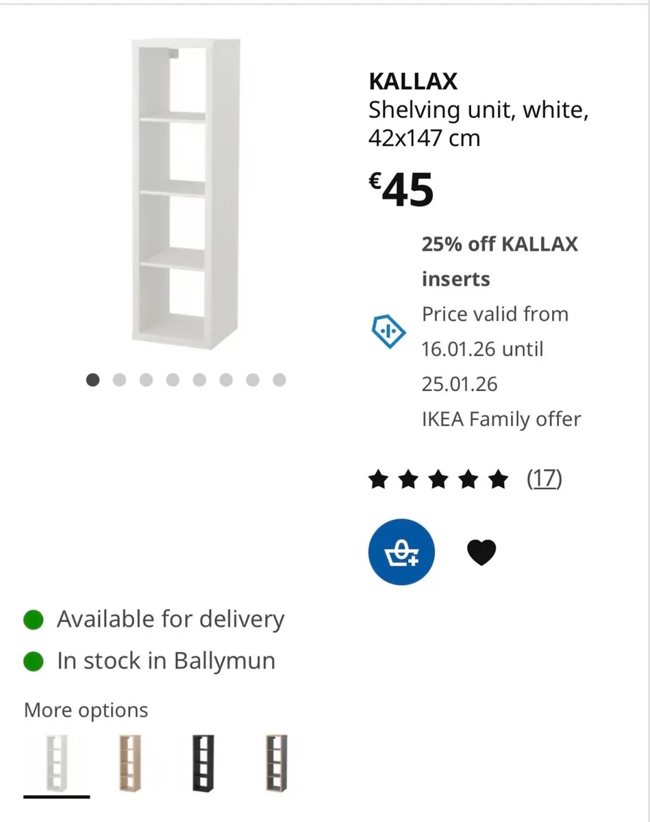 Ikea shelving unit - Image 2
