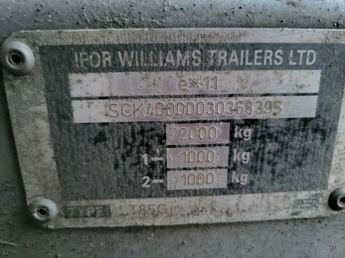 Ifor williams 8 by 5 trailer - Image 3