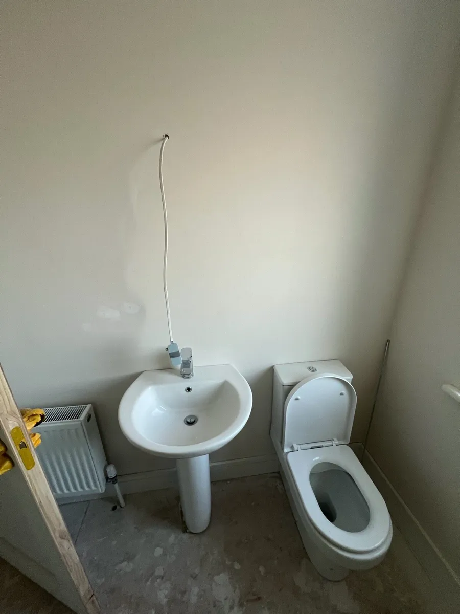 Bath, Shower, Sink, Taps, Radiators, Shower Tray - Image 1