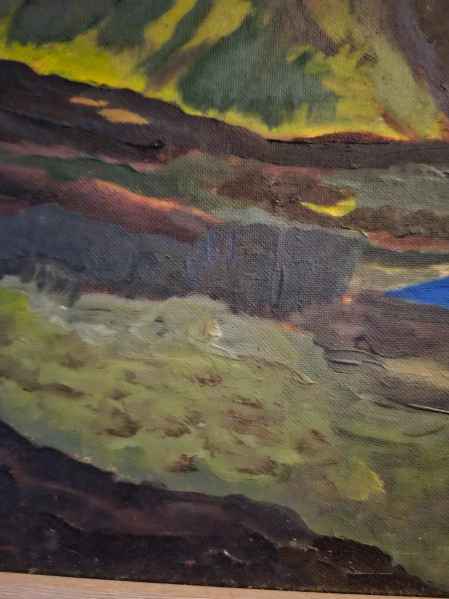 Picture Oil on Canvas - Image 2