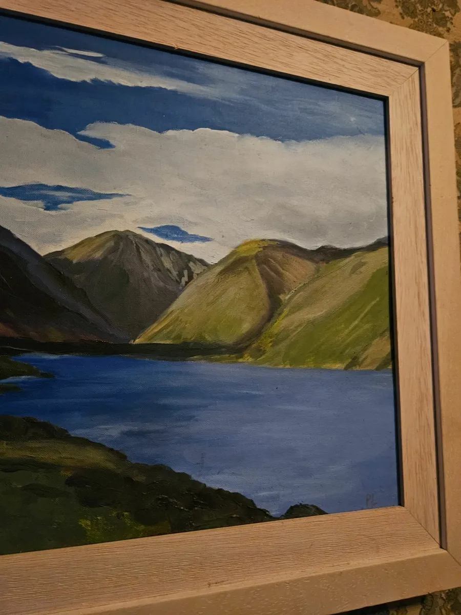 Picture Oil on Canvas - Image 4