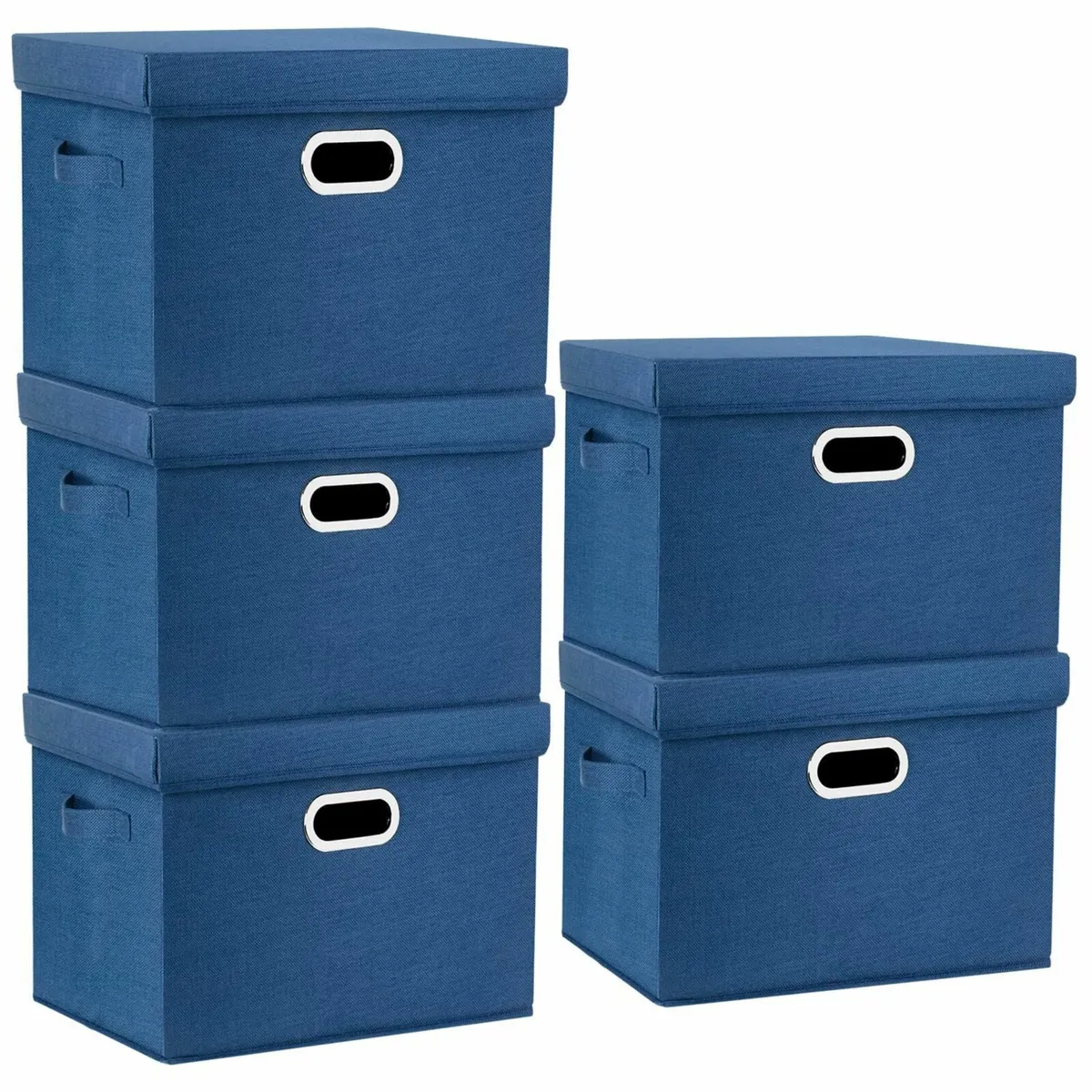 Large Storage Box with Lid Collapsible Washable - Image 1