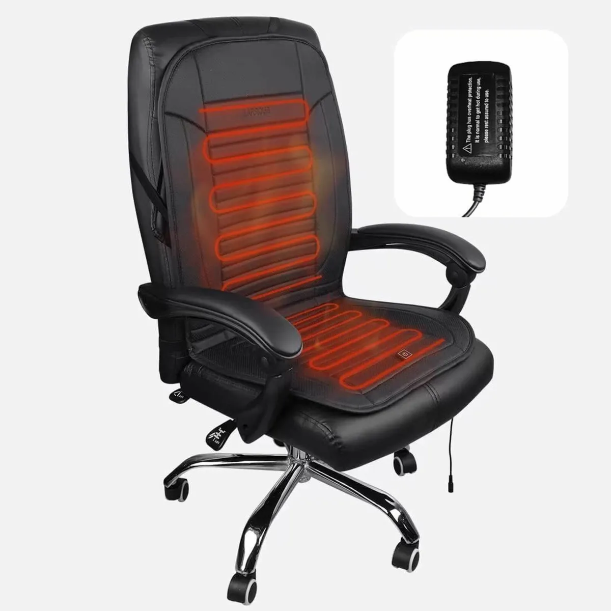 Heated Seat Cushion with Pressure-Sensitive - Image 1