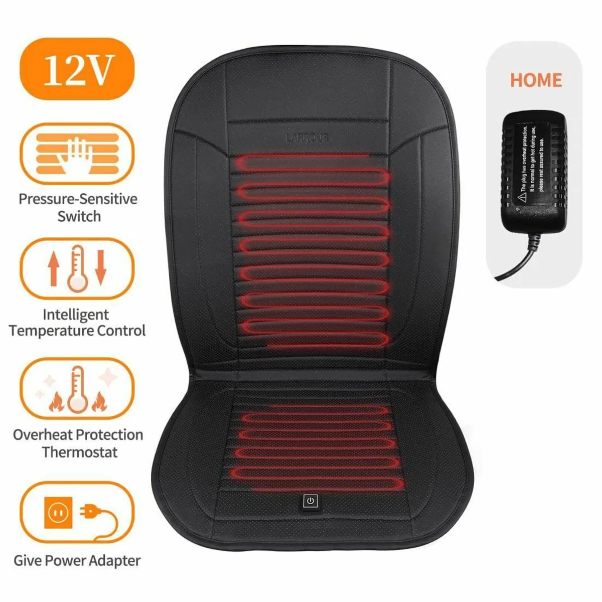 Heated Seat Cushion with Pressure-Sensitive - Image 4