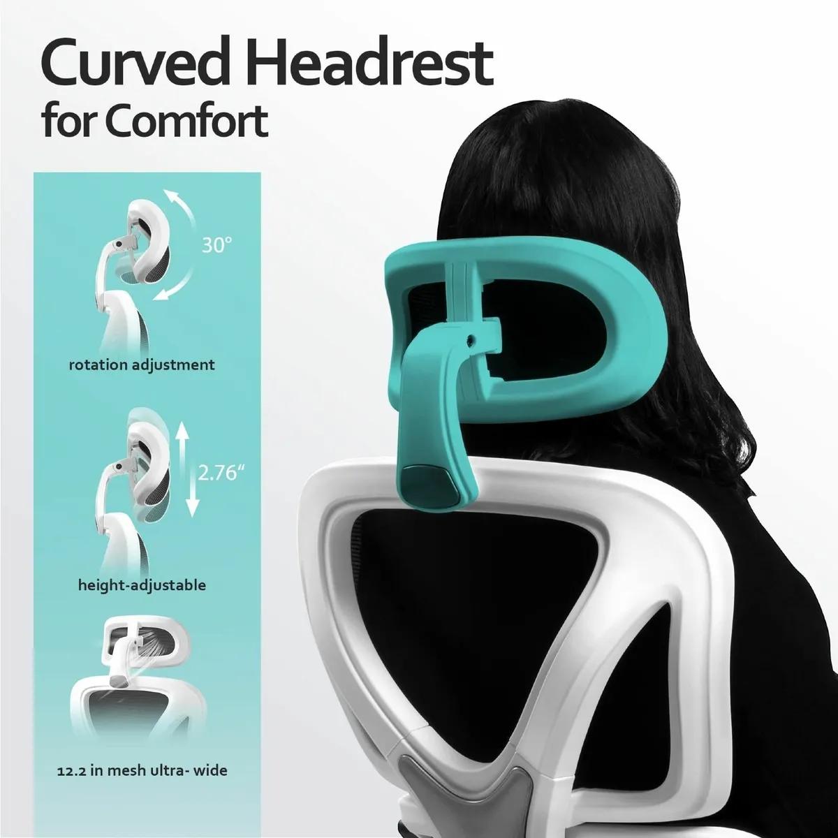 Office Chair Ergonomic Desk chairs for home With - Image 4