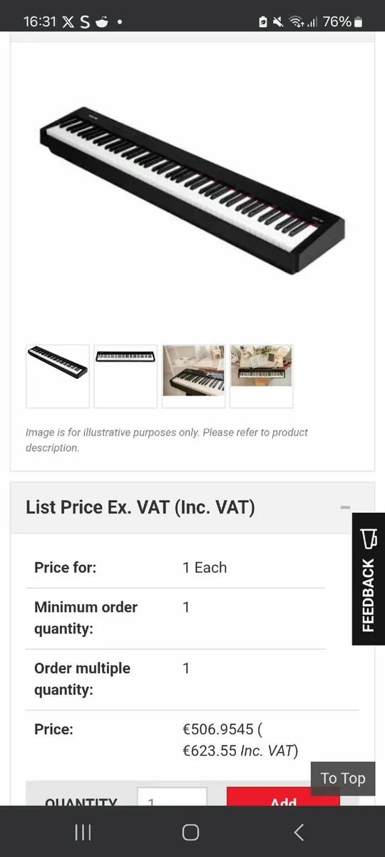 Nux-NPK 10 digital Piano - Image 2