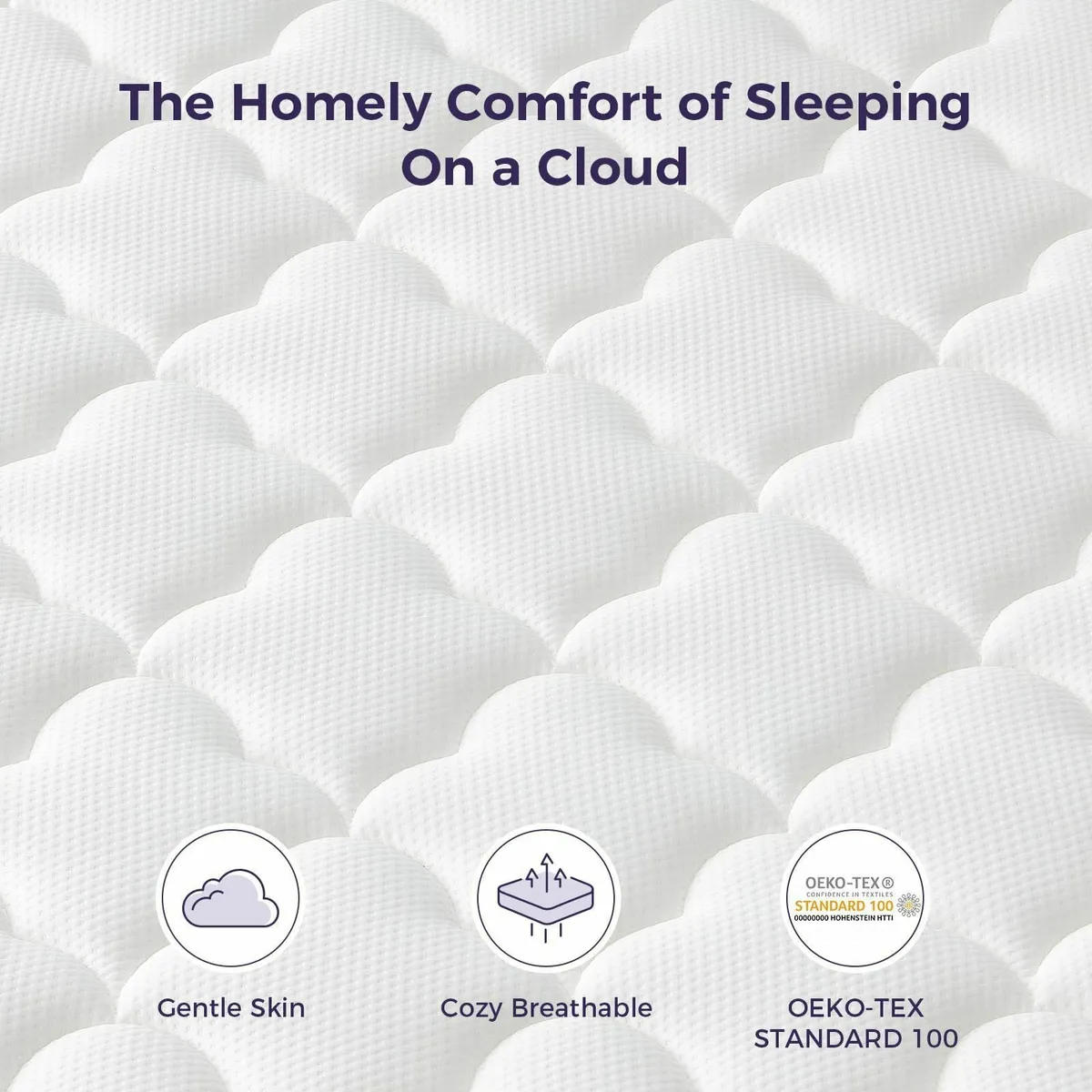 Small Double Mattress 4FT 12 Inch Memory Foam - Image 4