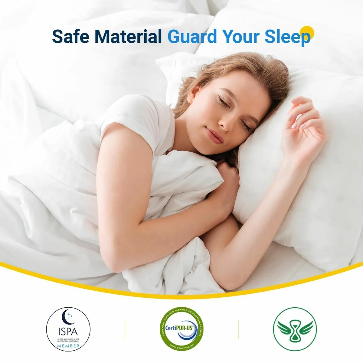 3FT Single Mattress 8 Inch Pocket Sprung Medium - Image 4