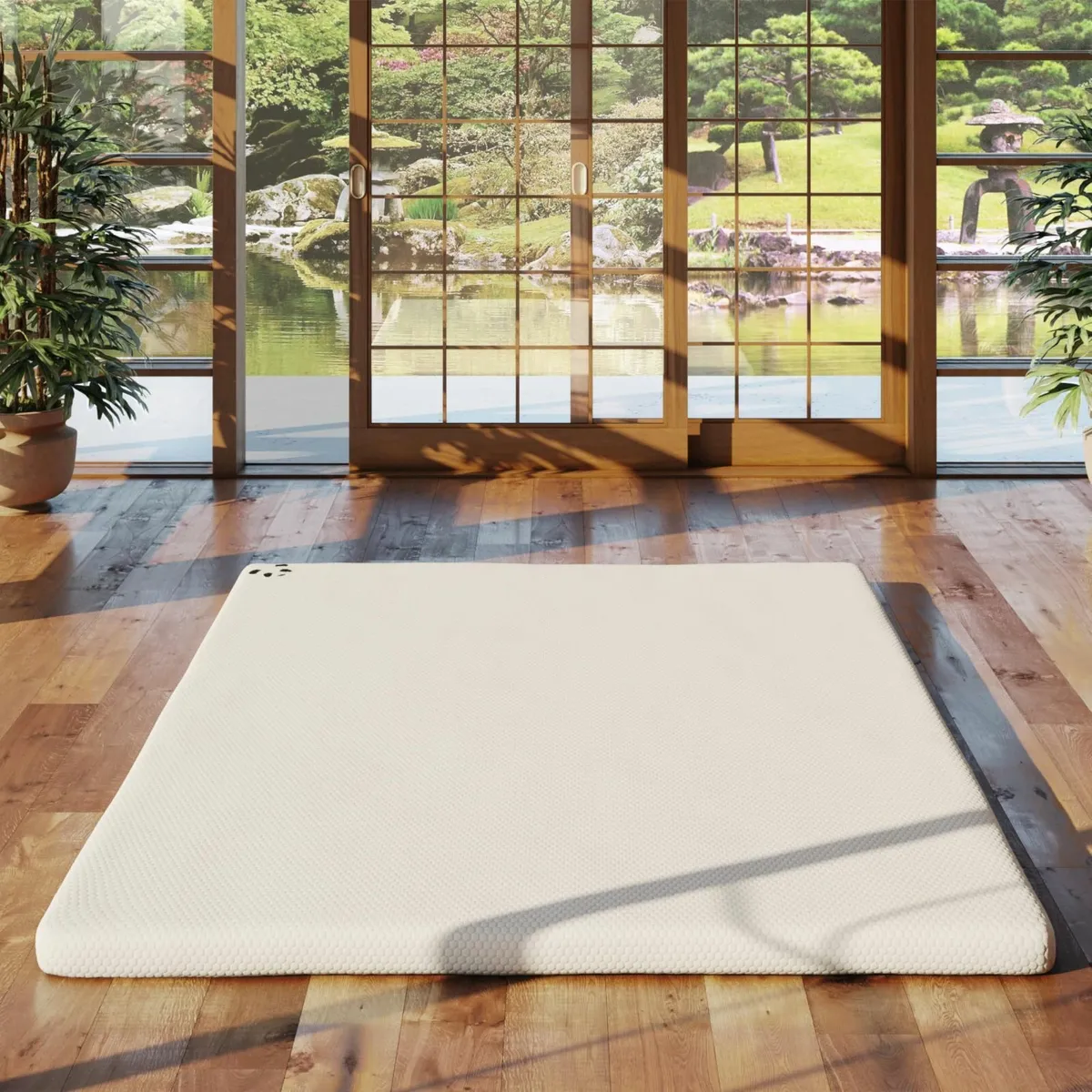 Bamboo Mattress Topper 5cm Thick - Hypoallergenic - Image 3