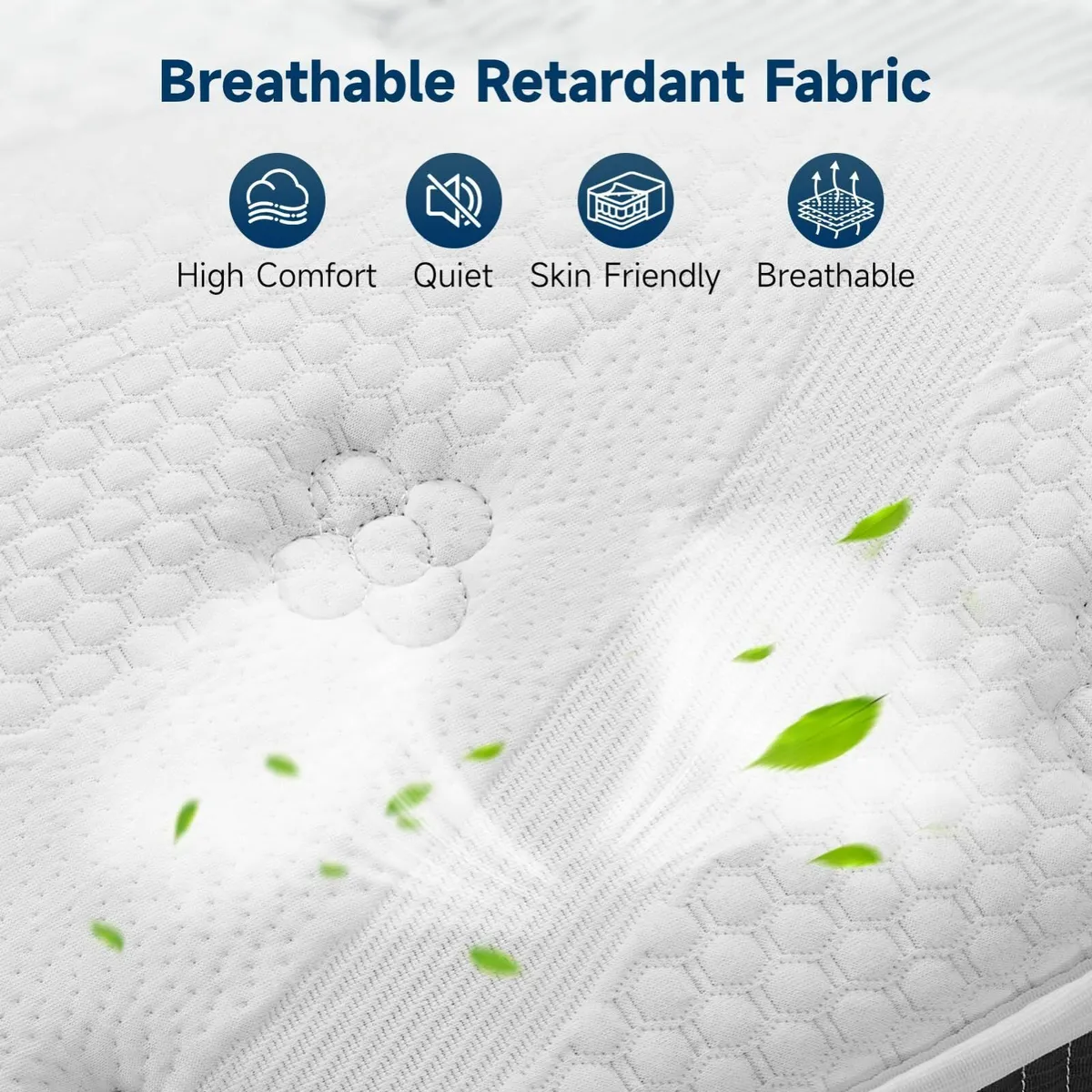 20CM Single Mattress Gel Memory Foam 9 Zone - Image 4