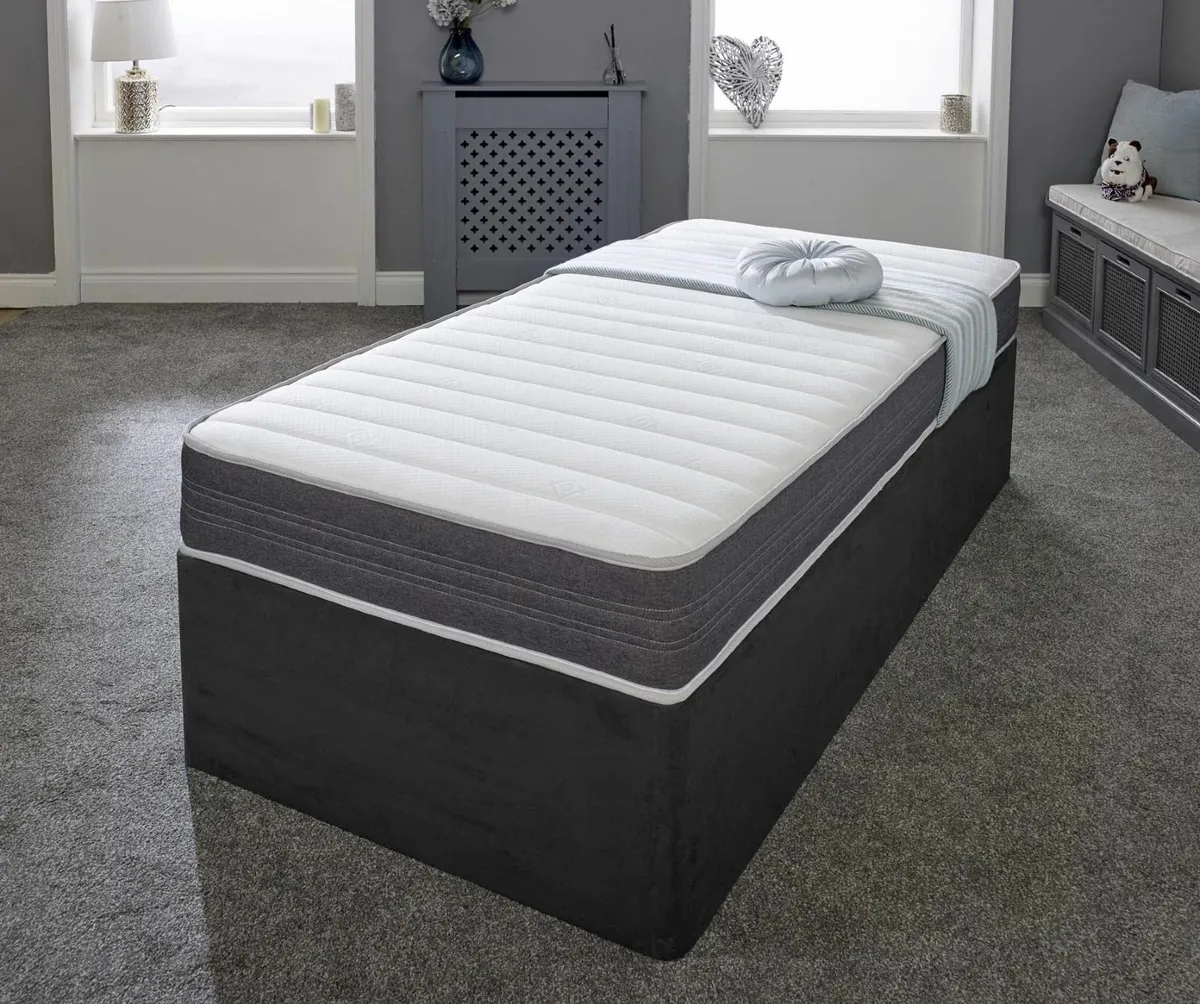 Sirocco Hybrid Grey Small Single Mattress - Image 4