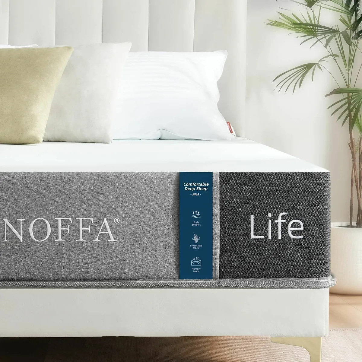 Single Size Memory Foam Mattress 18cm Orthopedic - Image 1