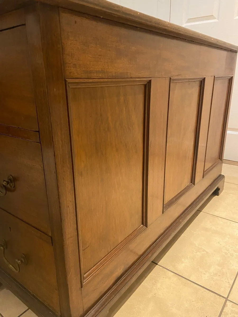Victorian double sided library desk - Image 3