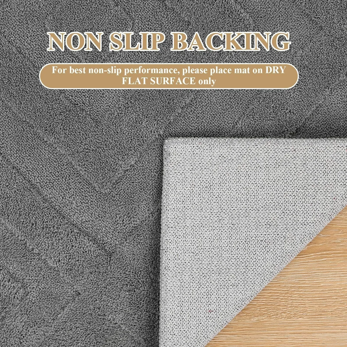 Washable Rugs Living Room Anti Slip Rug Classic - Image 3