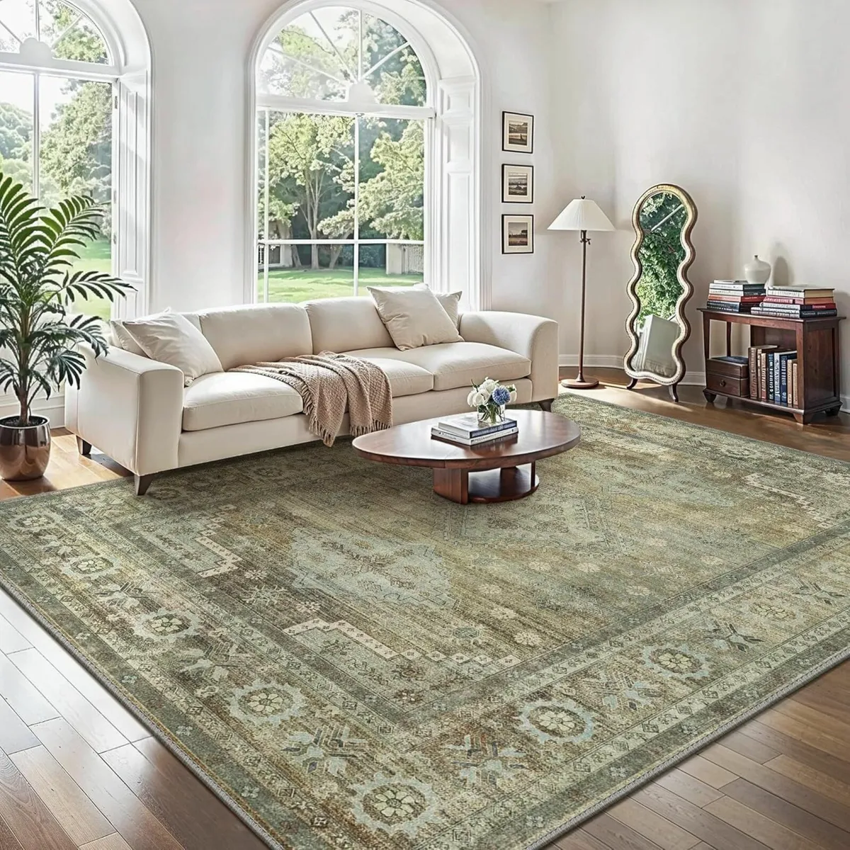 Washable Rug for Living Room 160x230cm Large - Image 1