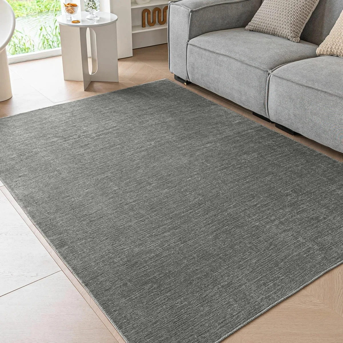 Area Rugs for Bedroom Non Slip Rug Washable - Image 1
