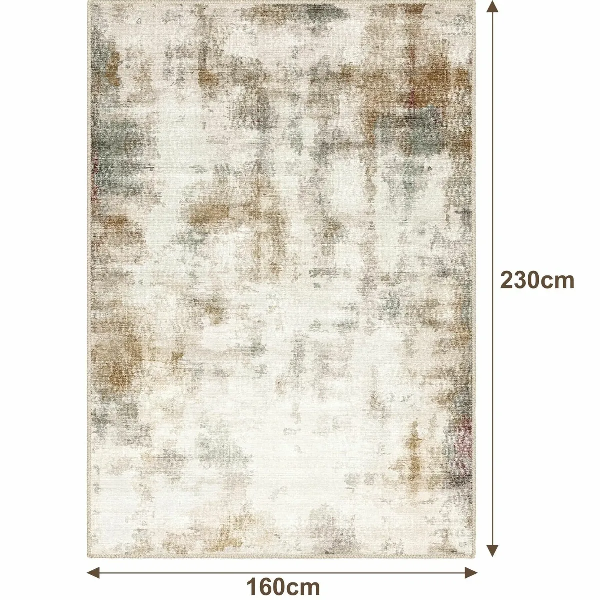 Area Rug 160x230cm Machine Washable Rugs for - Image 2