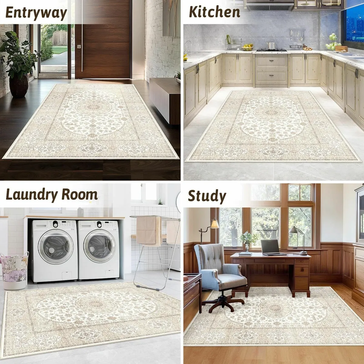 120x170cm Area Rugs for Living Room Kitchen - Image 4