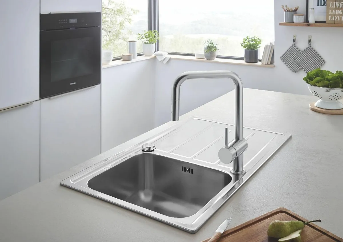 Minta - Single Lever Kitchen Mixer Tap with - Image 2