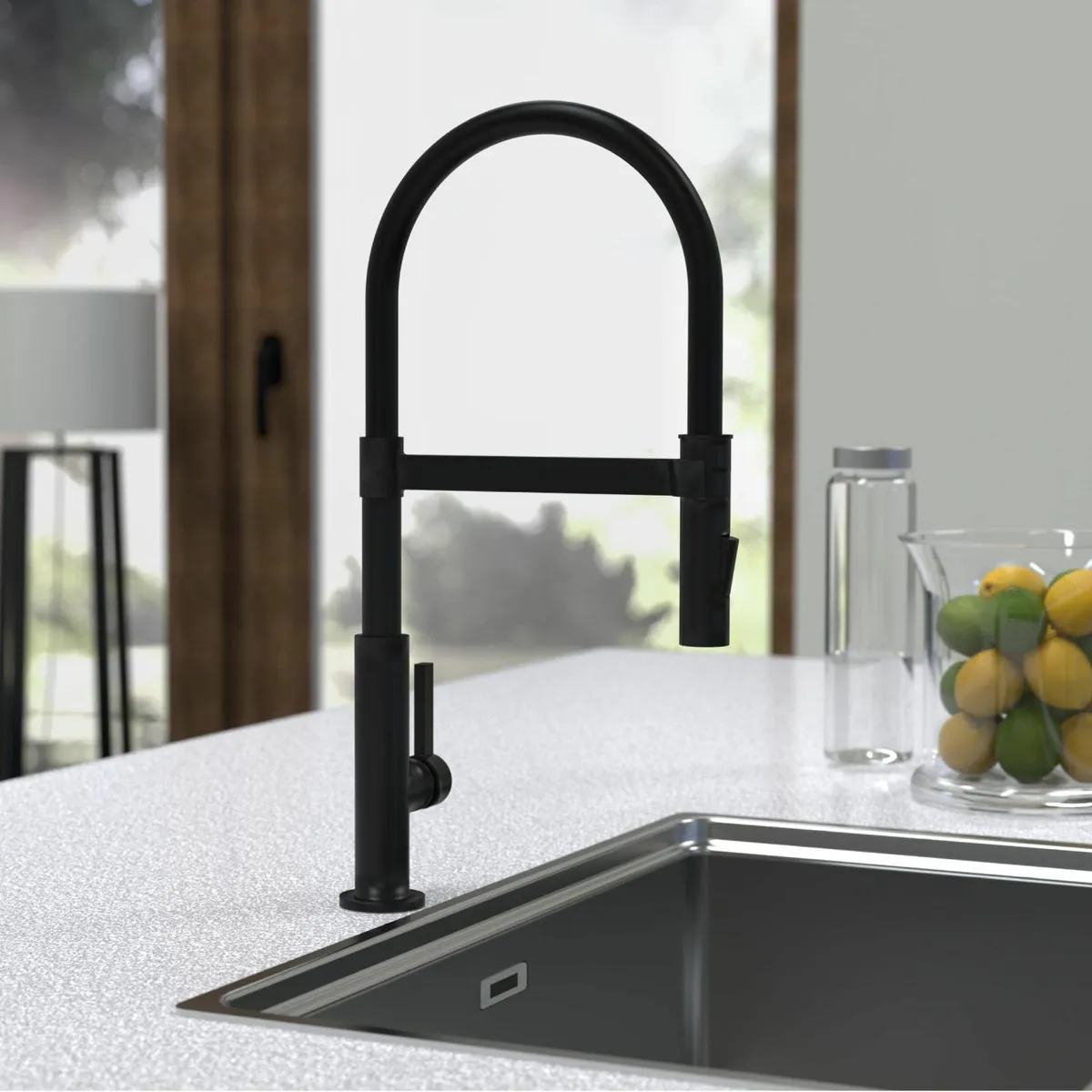Miami Kitchen Tap 360degrees with Soft - Image 2