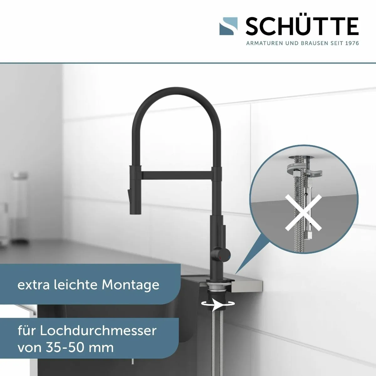 Miami Kitchen Tap 360degrees with Soft - Image 4