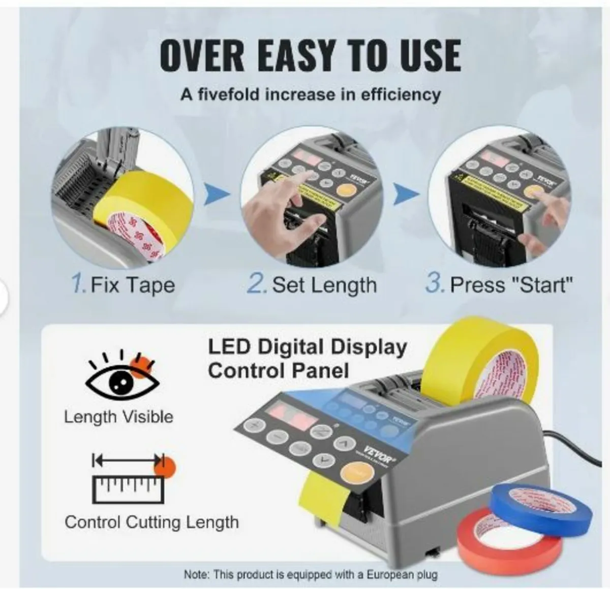 Zcut-9 Automatic Tape Dispenser - Image 4
