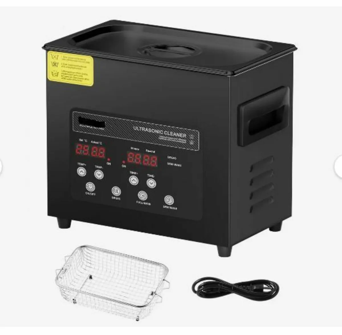 3L Ultra Sonic Cleaner, 120W Digital Ultrasonic - Image 4