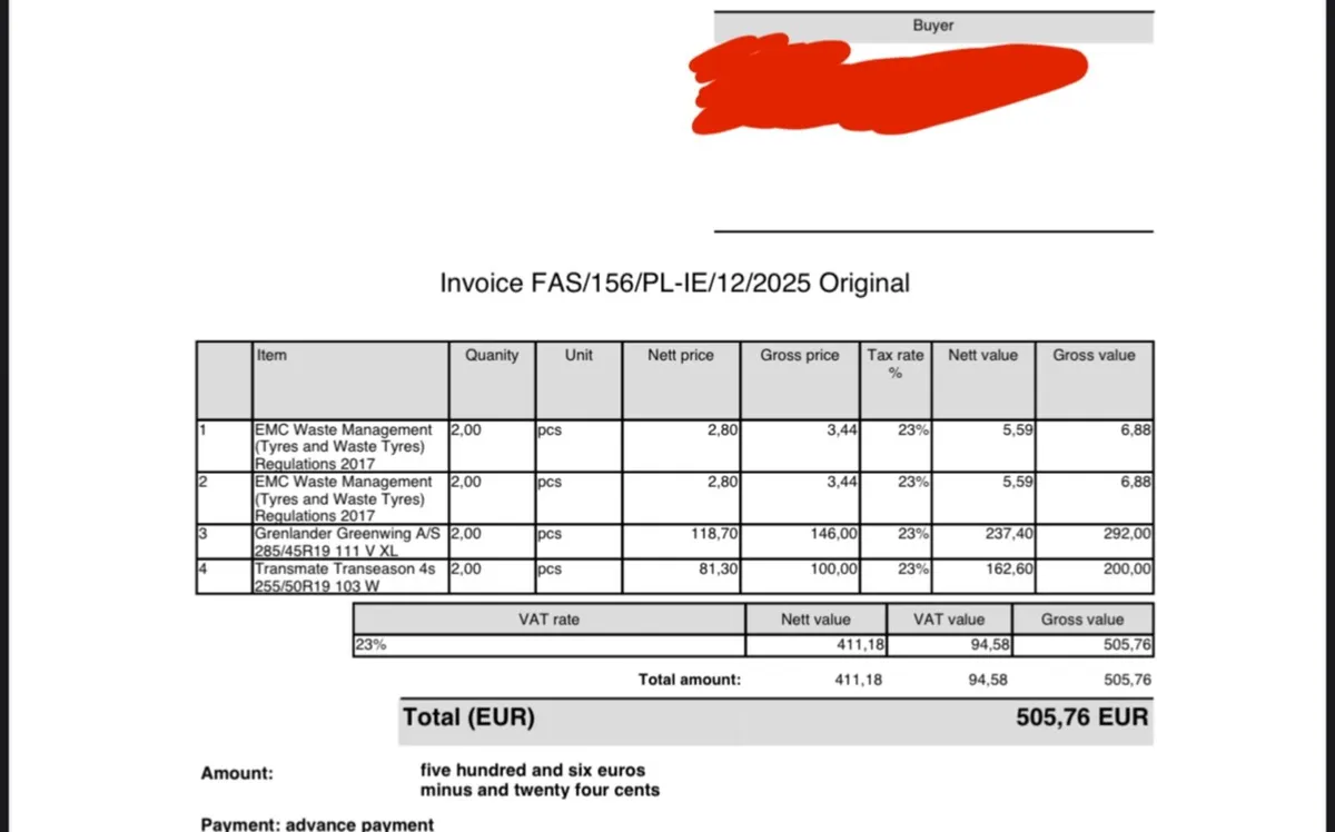 Car Tyres *ALL SEASON* - Image 2