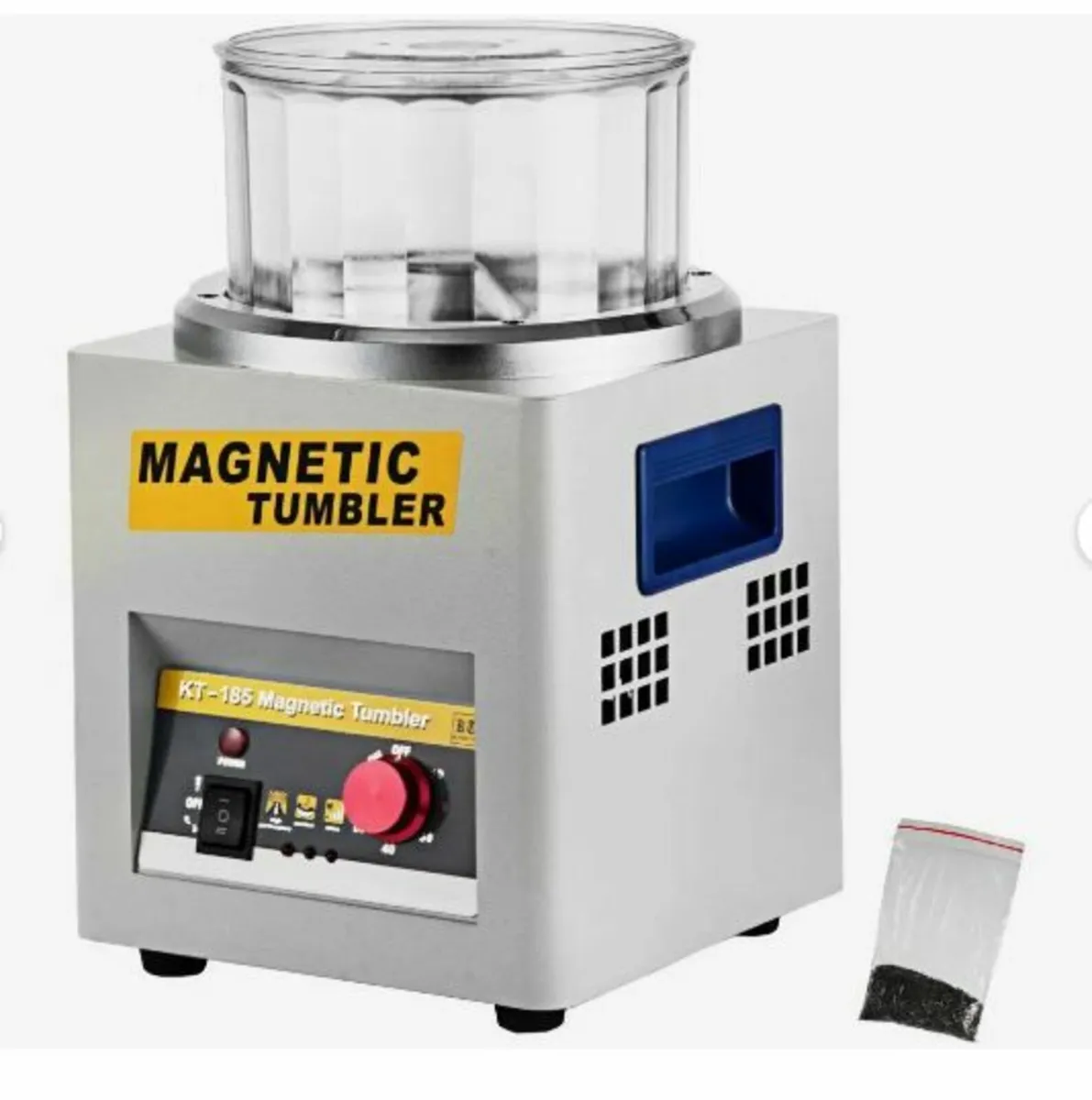 185 Magnetic Tumbler 180mm Jewelry Polisher - Image 1