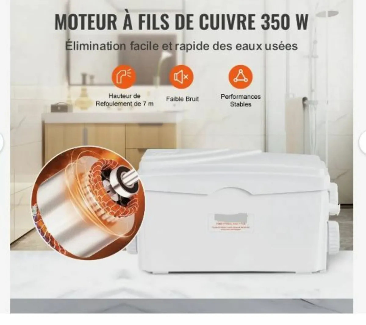 Macerator Pump, 350W - Image 2