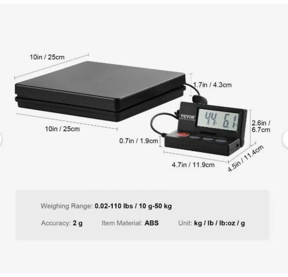 Shipping Scale Digital Postal Scale - Image 4