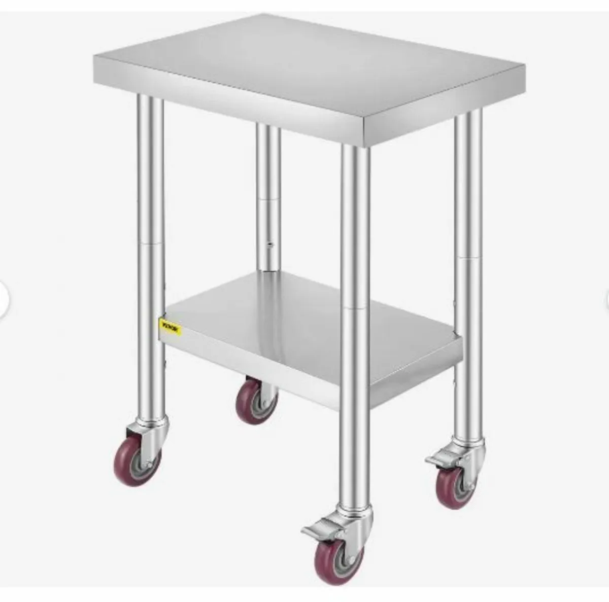 Stainless Steel Work Table 24 x 18 x 34 Inch - Image 1