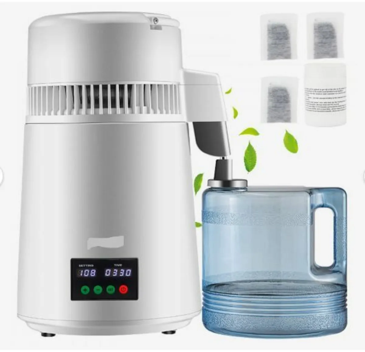 4L Water Distiller 1L/H Distilled Water - Image 1