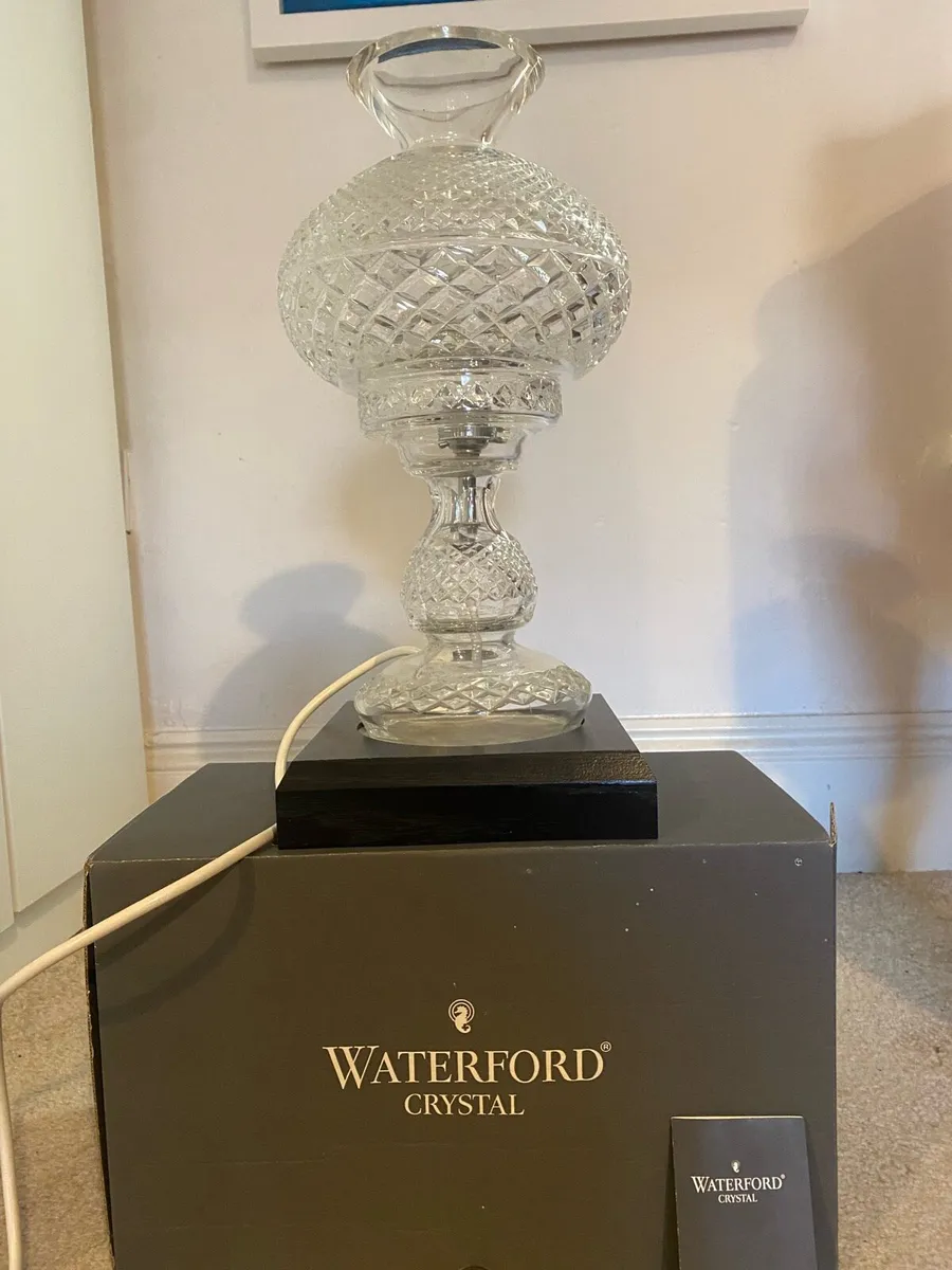 Waterford Crystal Lamp - Image 1