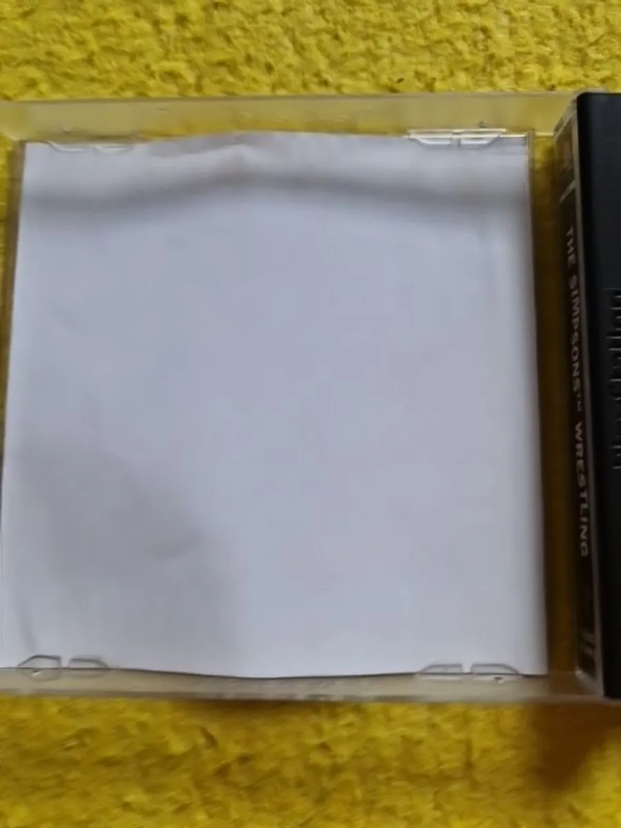 The Simpsons Wrestling PlayStation1 Ps1 PlayStation2 Ps2 games Original - Image 4