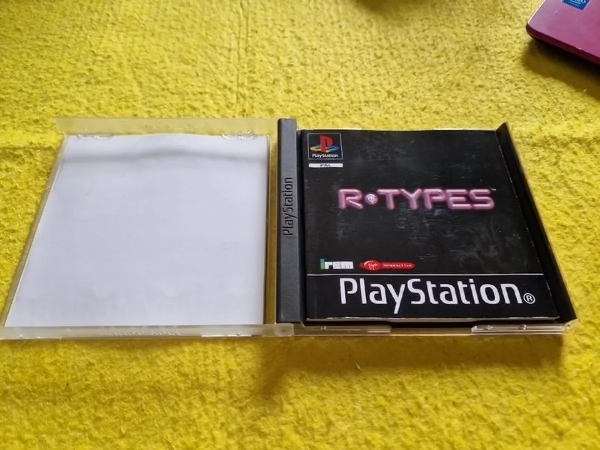R Types  PlayStation1 ps1 PlayStation2 ps2 games Original - Image 3